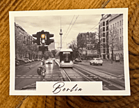 Tram Greeting Card Tram Greeting Card